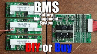 BMS Battery Management System  DIY or Buy  Properly protecting LiIonLiPo Battery Packs [upl. by Landis]