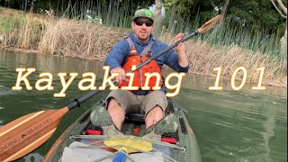 Kayaking 101 How to Forward Stroke Sweep Stroke and Edge [upl. by Eceirtal]