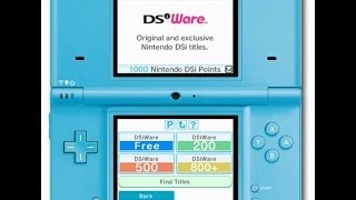 How to use nintendo dsi shop [upl. by Davey625]