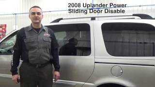 2008 Uplander Power Sliding Door problems [upl. by Nyrret]