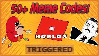 50 Roblox Meme CodesIDs 2020 [upl. by Erline]