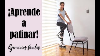 ¡Aprende a patinar en casa  NIVEL BÁSICO 0 Learn how to roller skate at home  BASIC LEVEL [upl. by Knutson144]