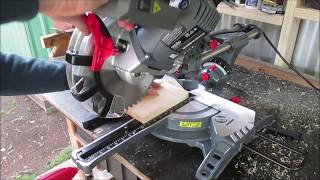 Ozito sliding compound mitre saw review [upl. by Eidoow]