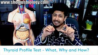 Thyroid profile T3 T4 TSH test in Hindi  Thyroid function test kya hota hai [upl. by Halimak]