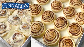 طريقة عمل سينابون هبة ابو الخير طري وبيدوب وناجح من اول مره  Cinnamon Rolls [upl. by Catriona]