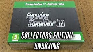 Farming Simulator 17  Collectors Edition  Unboxing [upl. by Vilma]