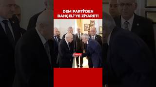 DEM Parti heyeti Devlet Bahçeli’yi ziyaret etti [upl. by Gagne107]