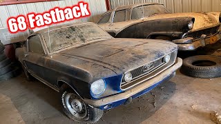 BARN FIND 1968 GT Fastback Mustang [upl. by Barcellona910]