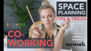 SPACE PLANNING TIPS AND TRICKS  COWORKING OFFICE [upl. by Papageno]