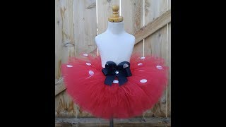 DIY Como hacer un tutu de tiras de tul mas lleno y esponjoso — Tutu more full and fluffy [upl. by Anaujd]