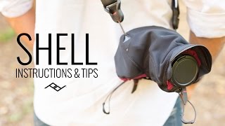 Peak Design Shell Camera Cover Setup  Tips [upl. by Abagael]