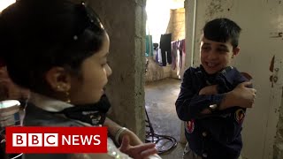 Two children a decade of war in Syria  BBC News [upl. by Atilam903]