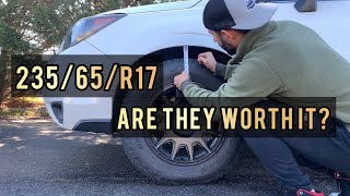 23565r17 Fitment amp Review should you get them Subaru Forester SJ [upl. by Sung]