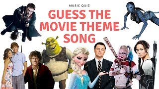 MOVIE THEME SONG QUIZ Only the best from 20002018 movies [upl. by Enovahs468]