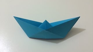 COMO HACER UN BARCO DE PAPEL TUTORIAL PAPIROFLEXIA ORIGAMI [upl. by Igor]