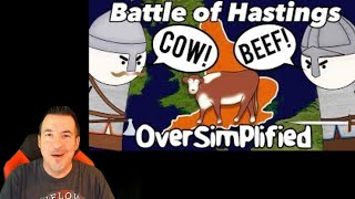 HASTINGS  OVERSIMPLIFIED  Historian Reaction The War that Changed the English Language [upl. by Arreis]