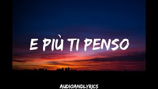 Andrea Bocelli amp Ariana Grande  E Più Ti Penso Lyrics [upl. by Orsola]