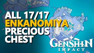 All Enkanomiya Precious Chest Genshin Impact [upl. by Airbma879]