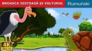 BROASCA ŢESTOASĂ ȘI VULTURUL  Tortoise and Vulture in Romana  RomanianFairyTales [upl. by Tem]