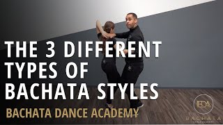 The 3 Different Types Of Bachata Styles  Dominican Urban Sensual Bachata Examples [upl. by Inama]