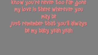 Sara Evans Youll Always Be My Baby Lyrics [upl. by Waring]