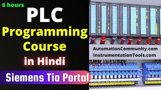 PLC Course in Hindi  Free Siemens Tia Portal Online Training [upl. by Neelya]