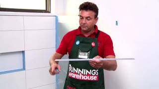 How To Install Tile Trim  Bunnings Warehouse [upl. by Maurizio]