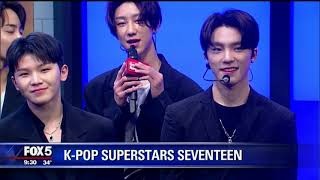 SEVENTEEN on Good Day New York [upl. by Kuster]