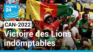 CAN2022  scènes de liesse après la victoire des Lions indomptables • FRANCE 24 [upl. by Htiaf]