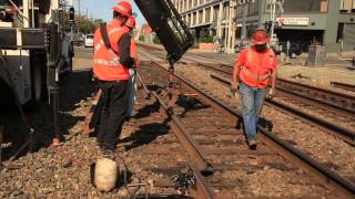 Careers at BNSF Jermel Brown track laborer [upl. by Adnesor]