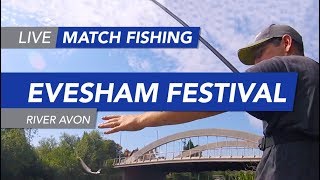 Live Match Fishing Evesham Festival Evesham Championship River Avon [upl. by Andre887]