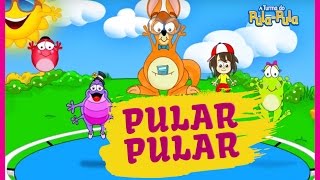 A Turma do PulaPula  PULAR PULAR clipe infantil [upl. by Enelrats]