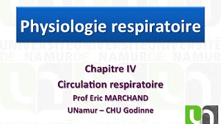 Video 5 Circulation pulmonaire [upl. by Inigo]