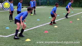 U13 Working on their SAQ before training [upl. by Repsac]