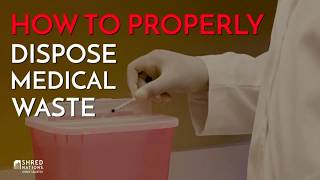 How to Properly Dispose Medical Waste The GoTo Guide [upl. by Nabe]