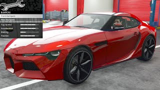 GTA 5  DLC Vehicle Customization  Dinka Jester RR 2020 Toyota Supra [upl. by Milas]