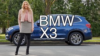 2021 BMW X3 Review  All about the handling [upl. by Haraj]