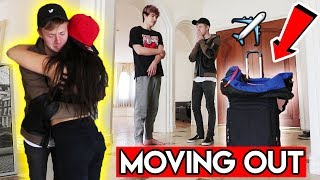 IM QUITTING YOUTUBE PRANK Moving home  Sam Golbach [upl. by Aikaz]