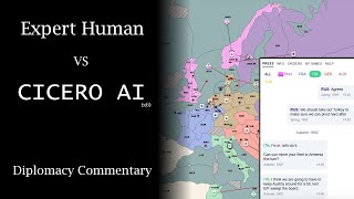 Expert Diplomacy Player vs CICERO AI [upl. by Fern]