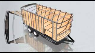 Enclosed Cargo Trailer Frame Building [upl. by Merriam548]