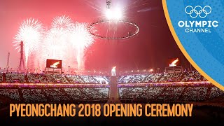 PyeongChang 2018 Opening Ceremony  PyeongChang 2018 Replays [upl. by Aeuhsoj]