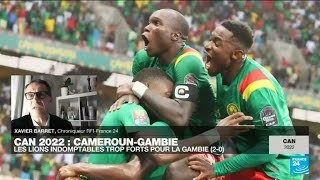 CAN2022  Le Cameroun de TokoEkambi trop fort pour la Gambie 20 • FRANCE 24 [upl. by Kayla]