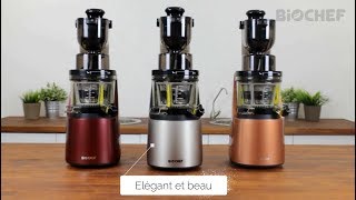 L’Extracteur de jus BioChef Quantum Whole Slow Juicer [upl. by Laet634]