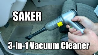 SAKER 3in1 Vacuum Cleaner Product Review [upl. by Adnih83]