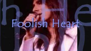 Steve Perry Foolish Heart Lyric overlay [upl. by Ogdon]