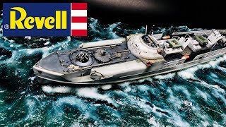 FULL VIDEO BUILD REVELL Schnellboot S100 [upl. by Ahidam]