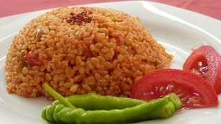 Bulgur Pilavı Tarifi  Domatesli Bulgur Pilavı Nasıl Yapılır [upl. by Eceirtal]