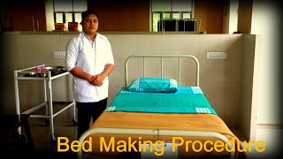 Bed Making Procedure [upl. by Ianaj]