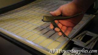 Sheet Metal Cutter Hand Nibblers Video Demo [upl. by On]