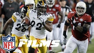 2 James Harrisons 100Yard Pick6 in Super Bowl XLIII  NFL Films  Top 10 Interceptions [upl. by Schwing78]